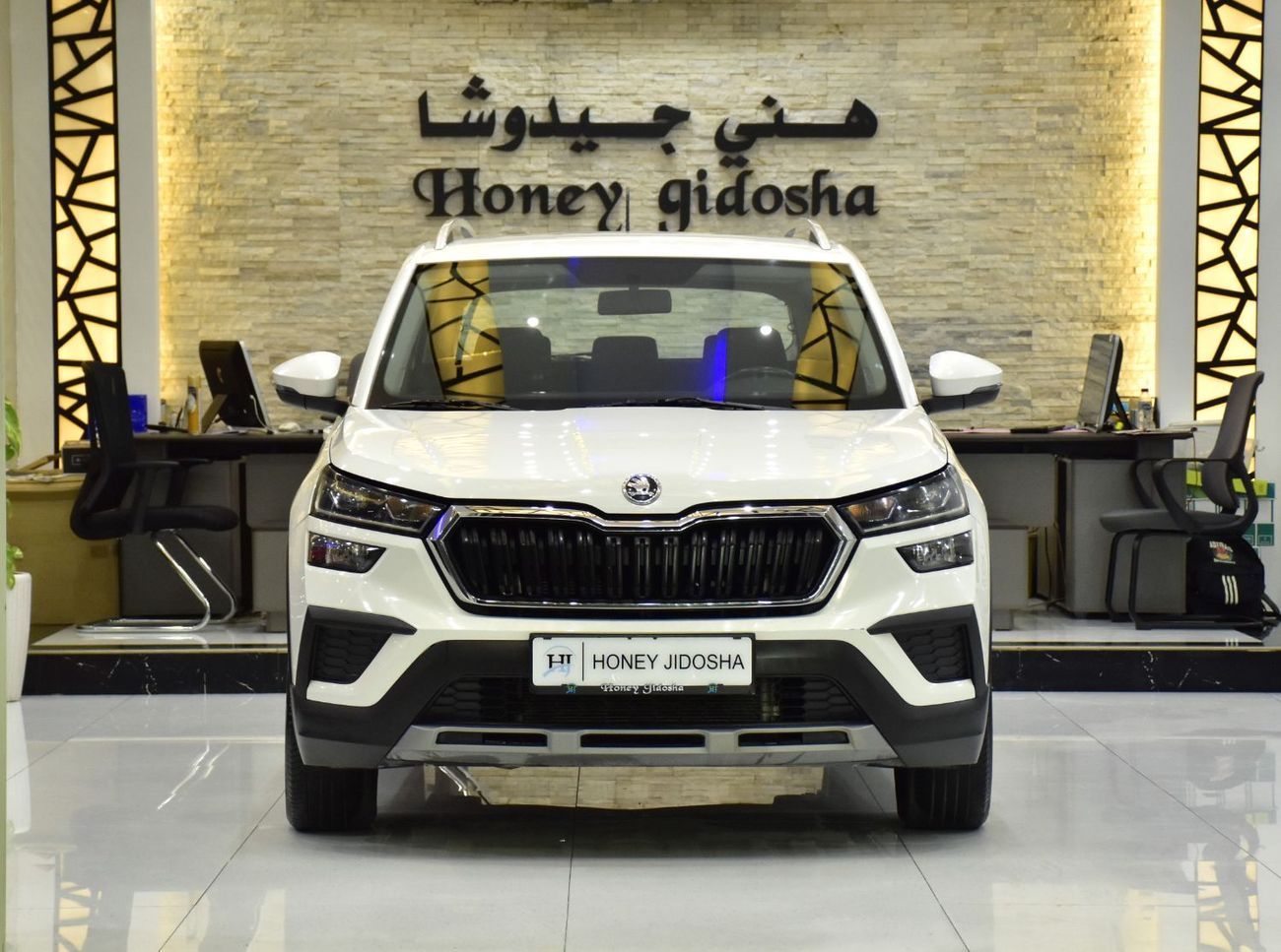 سكودا كوشاك AMBITION EXCELLENT DEAL for our Skoda Kushaq ( 2023 Model ) in White Color GCC Specs