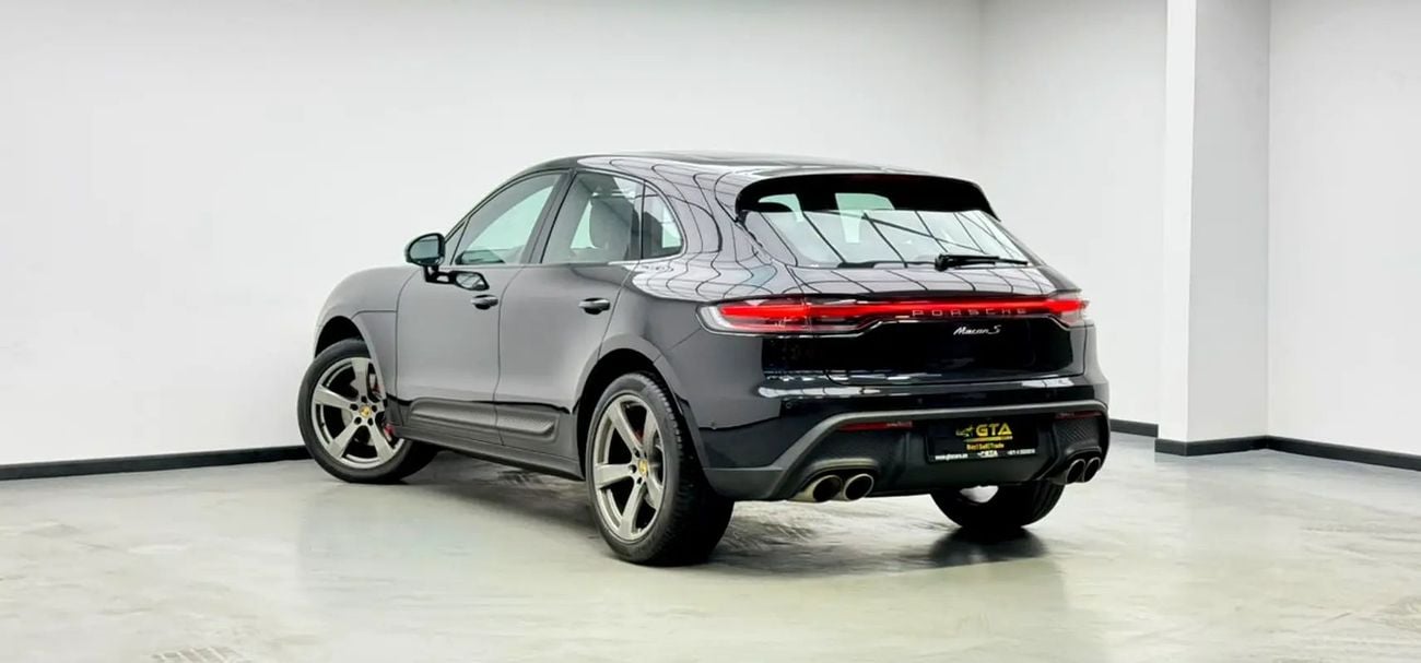 بورش ماكان إس S, Warranty, Full Service History, Fully Loaded, Excellent Condition, GCC