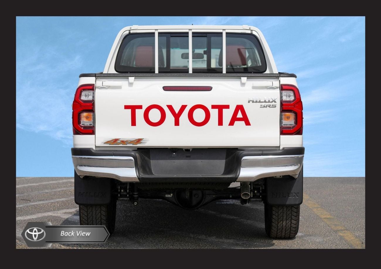تويوتا هيلوكس GLX TOYOTA HILUX 2.7L 4X4 GLX D/C MID(i) M/T PTR