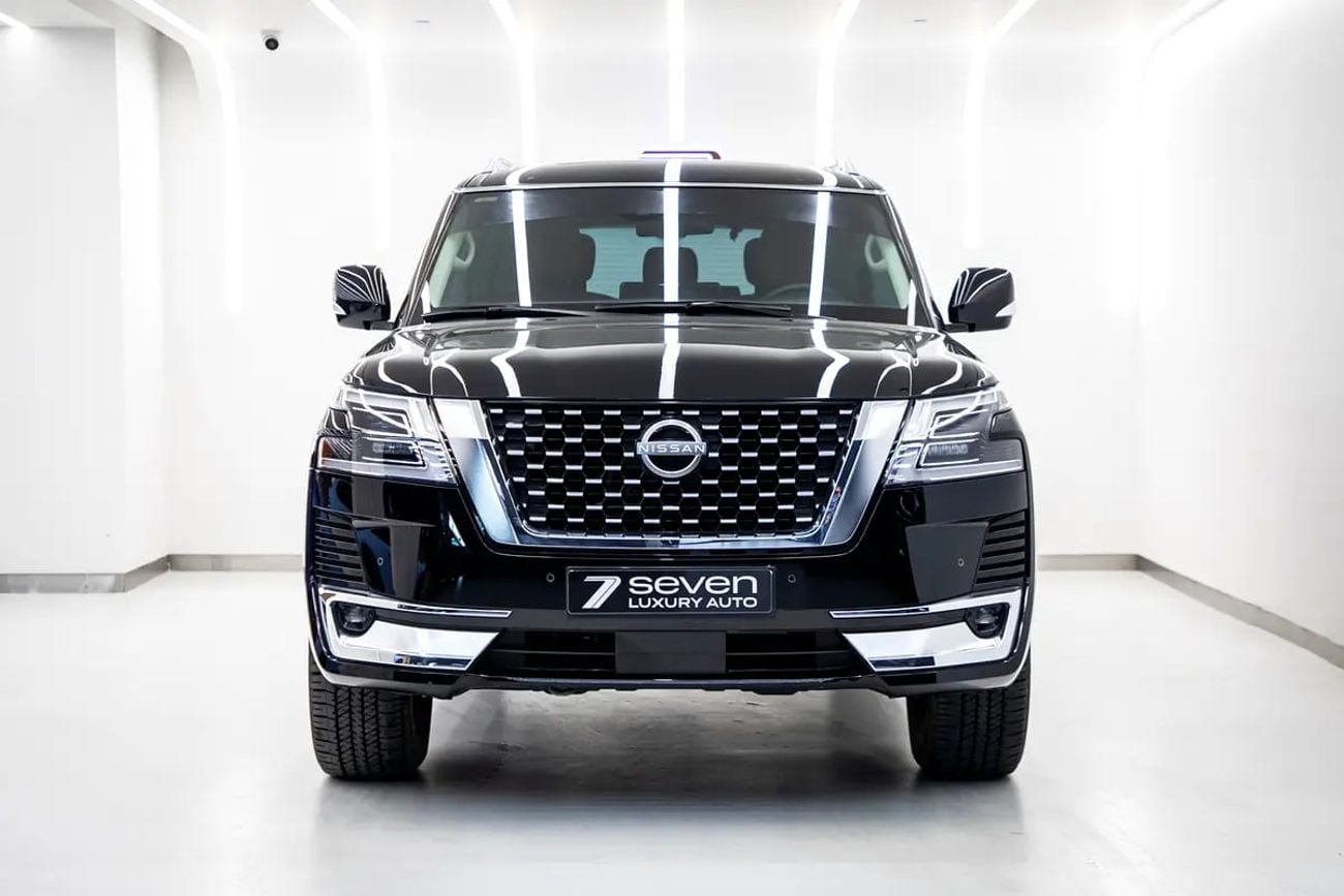 نيسان باترول LE TITANIUM TITANIUM | V8 | GCC | WARRANTY AND CUSTOMER SERVICE | EXCELLENT CONDITION