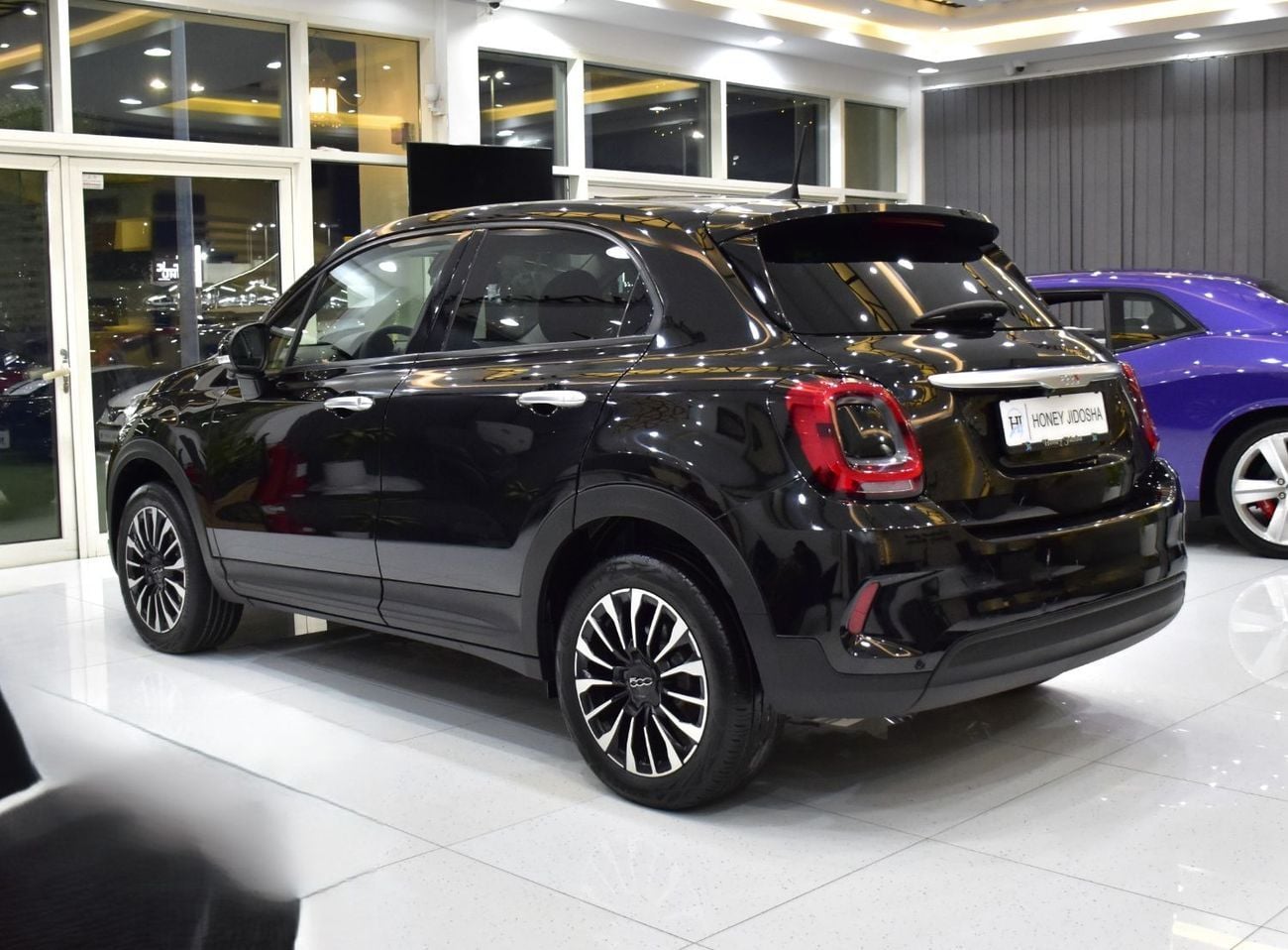 فيات 500X . EXCELLENT DEAL for our Fiat 500x ( 2023 Model ) in Black Color GCC Specs