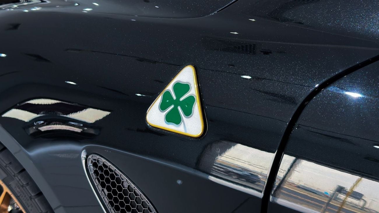 Alfa Romeo Giulia QUADRIFOGLIO (510HP) | Ex-Demo Car | 2025 | Gargash Warranty & Service Package