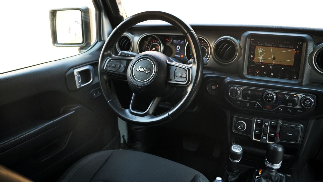Jeep Wrangler SPORT 3.6L | Full Service History | GCC | Zero Down Payment Support