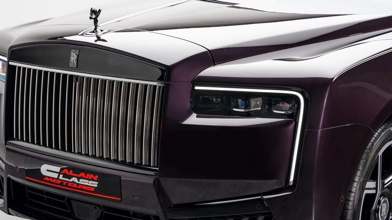 Rolls Royce Cullinan BLACK BADGE - 2026 - GCC - Under Warranty and Service Contract