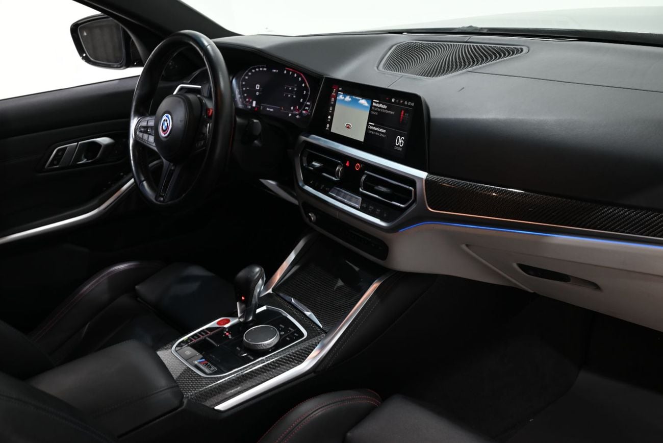 بي أم دبليو M3 كومبيتيشن سيارة BMW M3 كومبيتشن موديل 2021، سجل صيانة كامل، ضمان لمدة عام، عداد كيلومترات منخفض