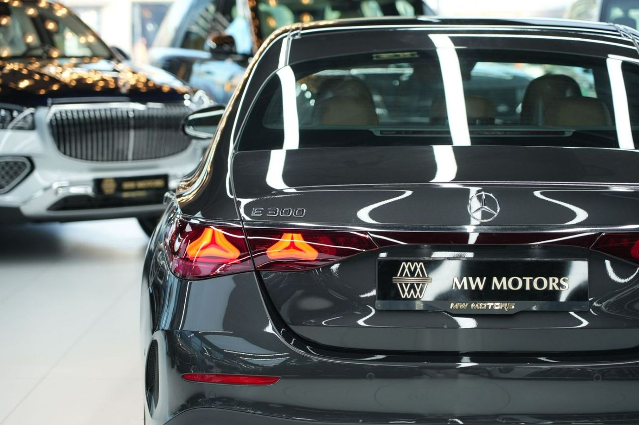 مرسيدس بنز E200 Summer Offer | E 200 | GCC 0km | Agency Warranty | AMG Sports Package