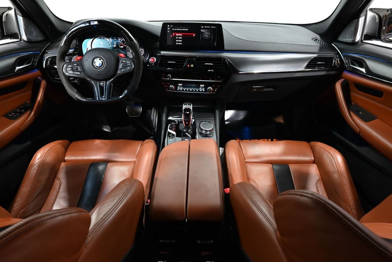 بي أم دبليو M5 Competition 2019 BMW M5 F90 Competition, Service History, 1 Year Warranty, Excellent Condition, Clean Title