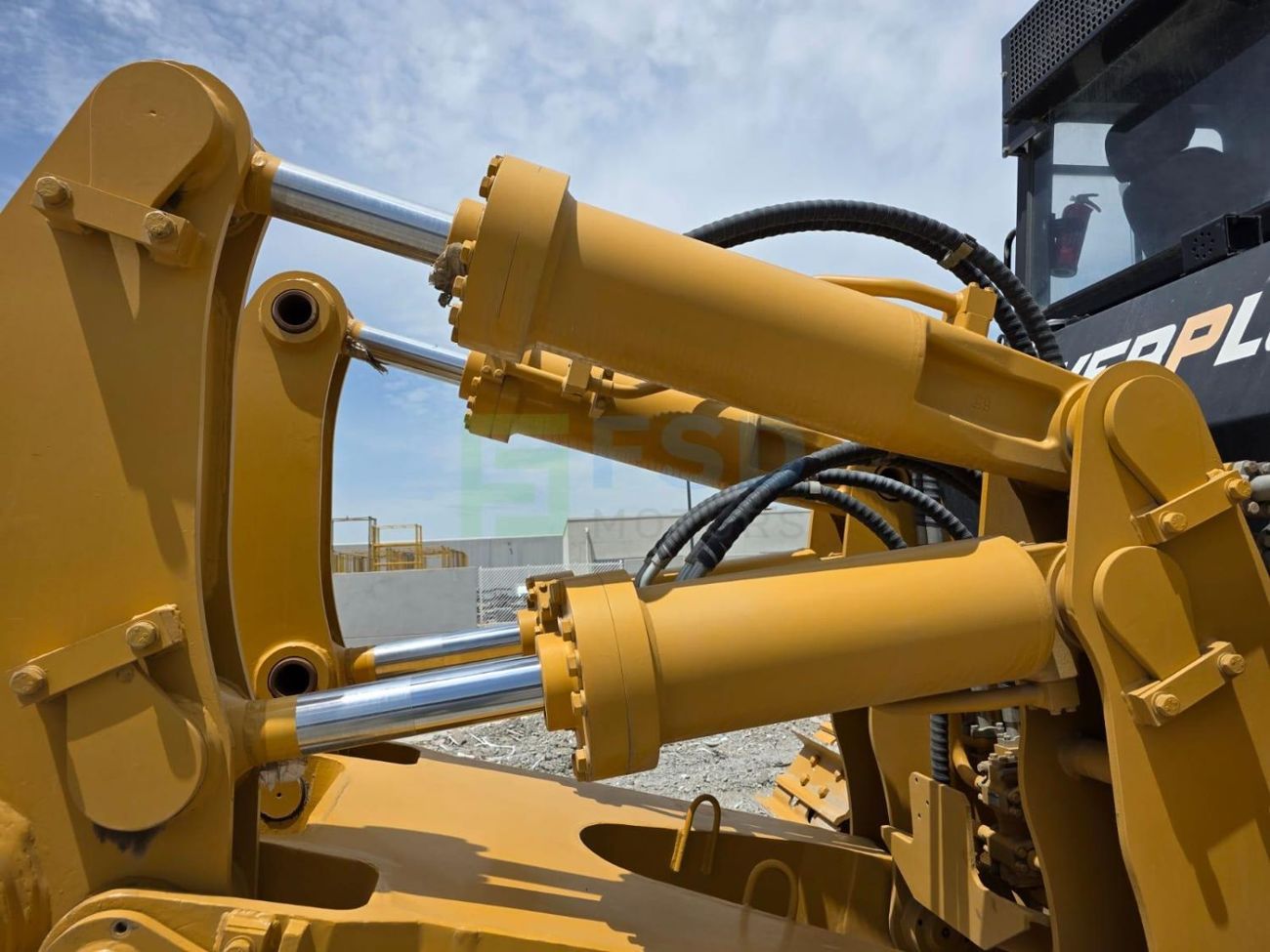 اخرى Powerplus D155B-II Crawler Bulldozer MY-2023