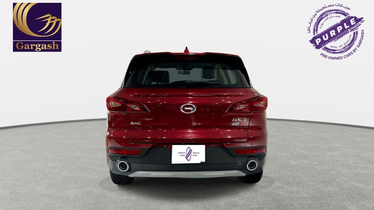جي إي سي GS3 GE | ٢٠٢٤ | دفعة أولى ٠٪ | ٦١٢ شهريًا | ضمان جارجاش | سجل الصيانة