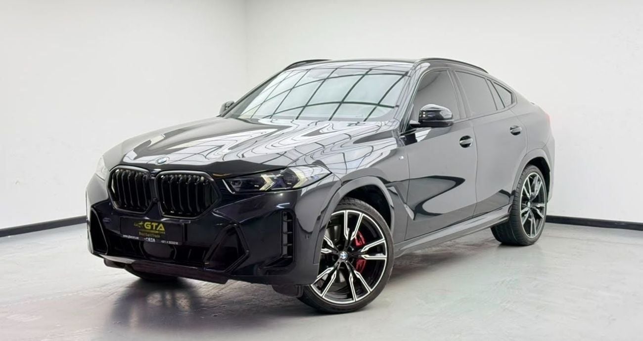 BMW X6 XDRIVE40I M SPORT 2024 BMW X6, BMW Warranty+Service Contract+Full Service History, GCC Specs.