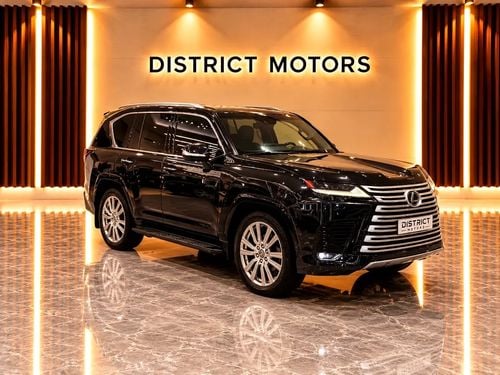Lexus LX600 VIP GCC Specs - Dealership Warranty - Mint Condition