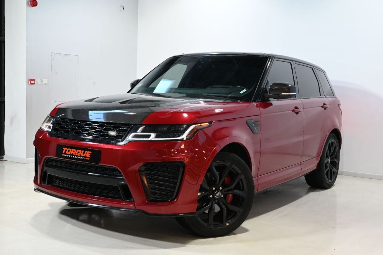 Land Rover Range Rover Sport SVR 2021 Range Rover Sport SVR Carbon Edition, Service History, 1 Year Warranty, Excellent Condition