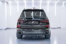 BMW X7 XDRIVE40I M SPORT GCC Specs | Warranty and Service Contract | As Brand new