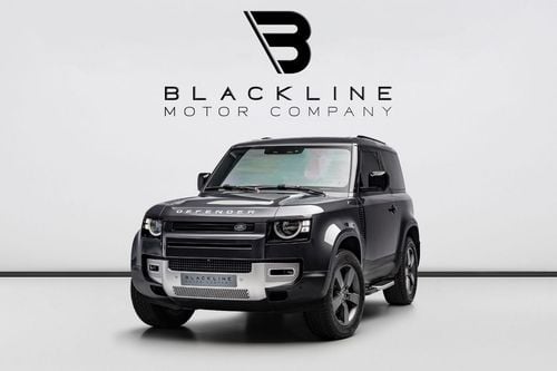 Land Rover Defender 90 X-DYNAMIC HSE P300 BUY NOW, PAY 2027 | THE BLACKLINE STANDARD | 2029 Al Tayer Warranty + Service Contract, GCC