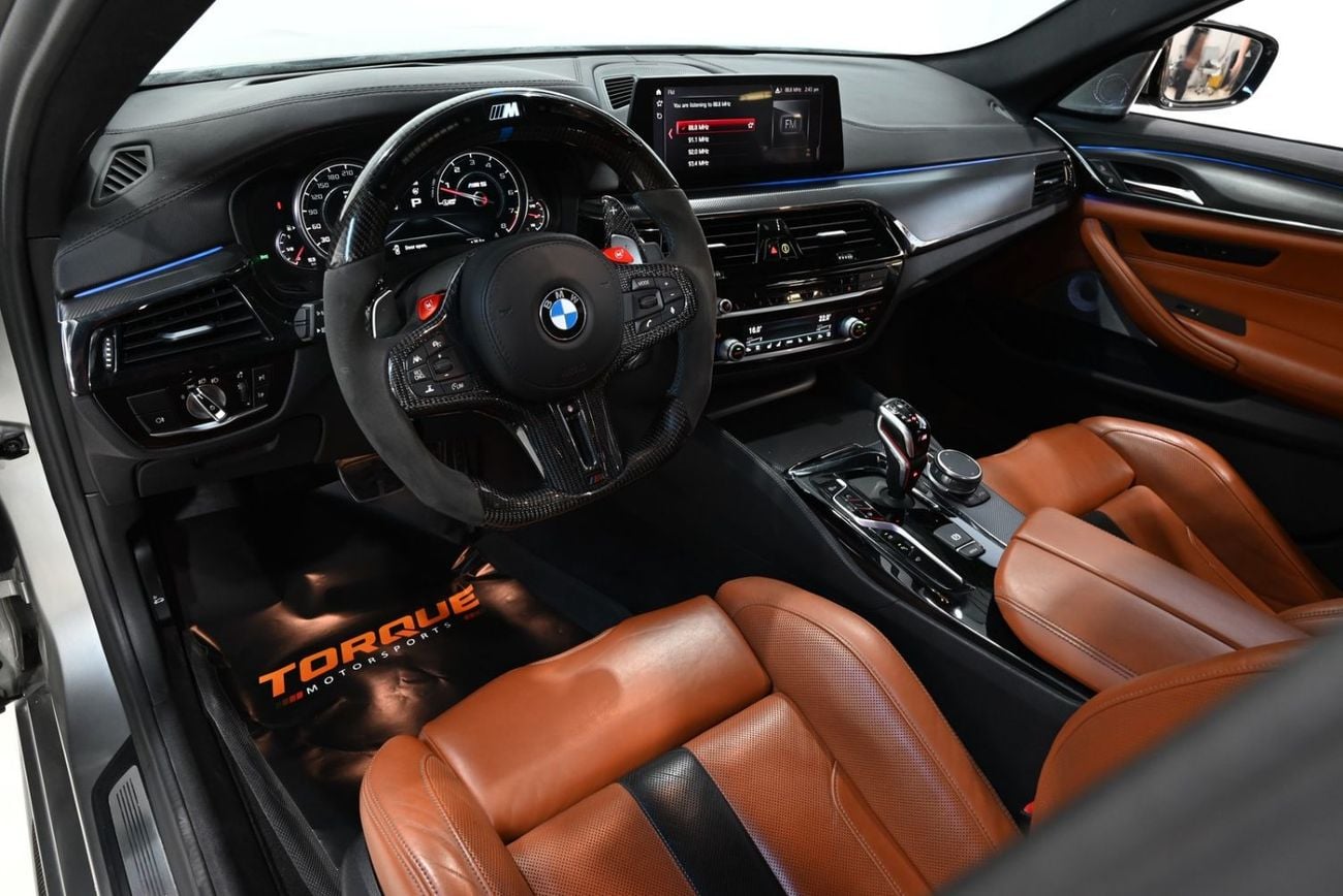 بي أم دبليو M5 Competition 2019 BMW M5 F90 Competition, Service History, 1 Year Warranty, Excellent Condition, Clean Title