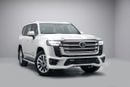 تويوتا لاند كروزر GXR LC300 3.5L - White Pearl Inside Beige | Export Only