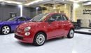 Fiat 500 DOLCEVITA EXCELLENT DEAL for our Fiat 500 Dolcevita ( 2024 Model ) in Red Color GCC Specs