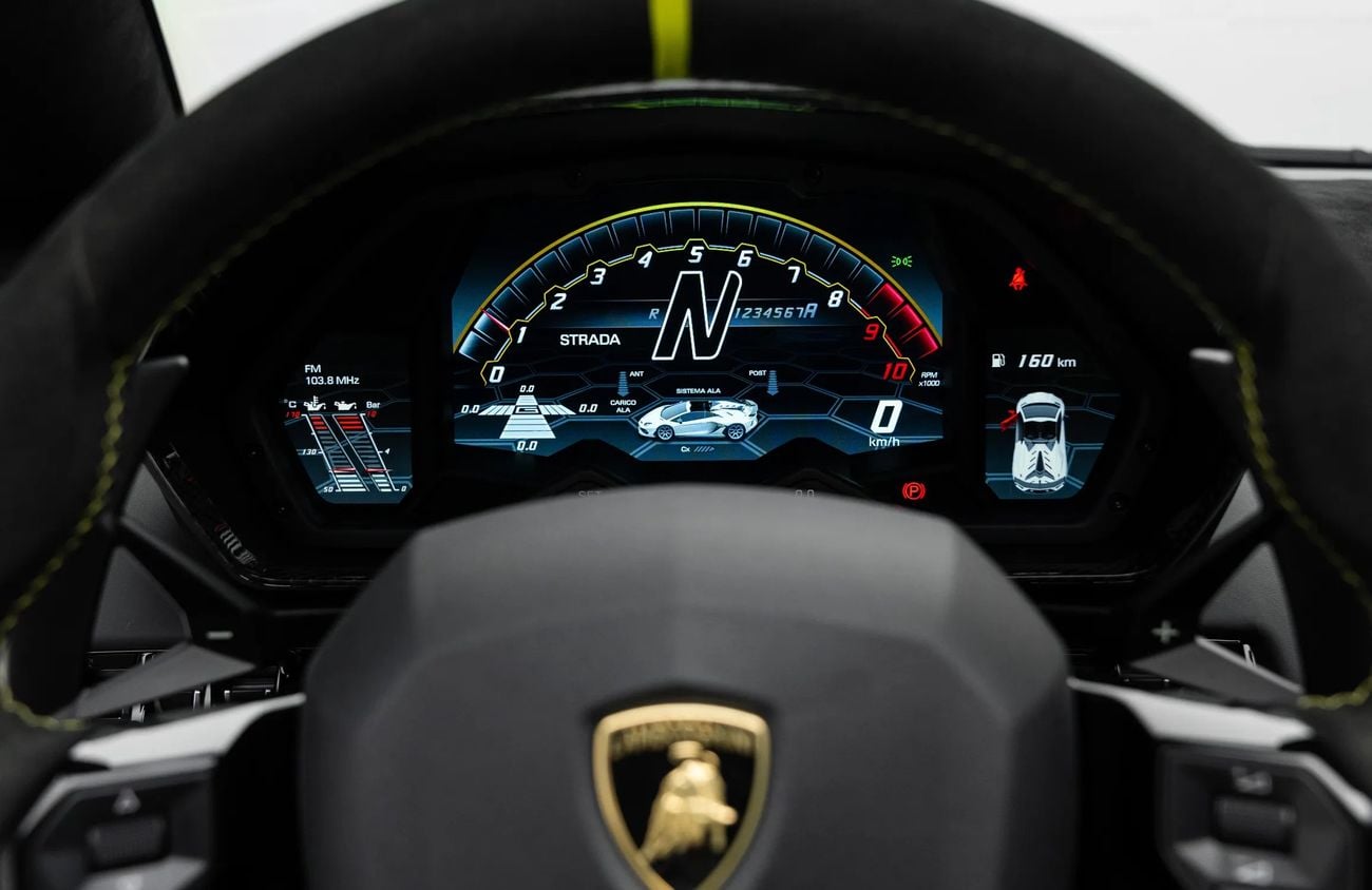 Lamborghini Aventador 6.5L V12 Naturally Aspirated Engine
