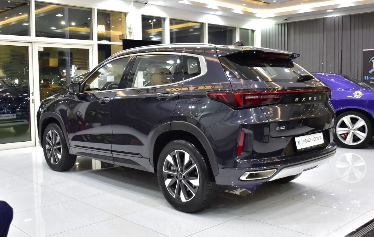 Exeed LX EXCELLENT DEAL for our Exeed LX 230T ( 2024 Model ) in Dark Blue Color GCC Specs