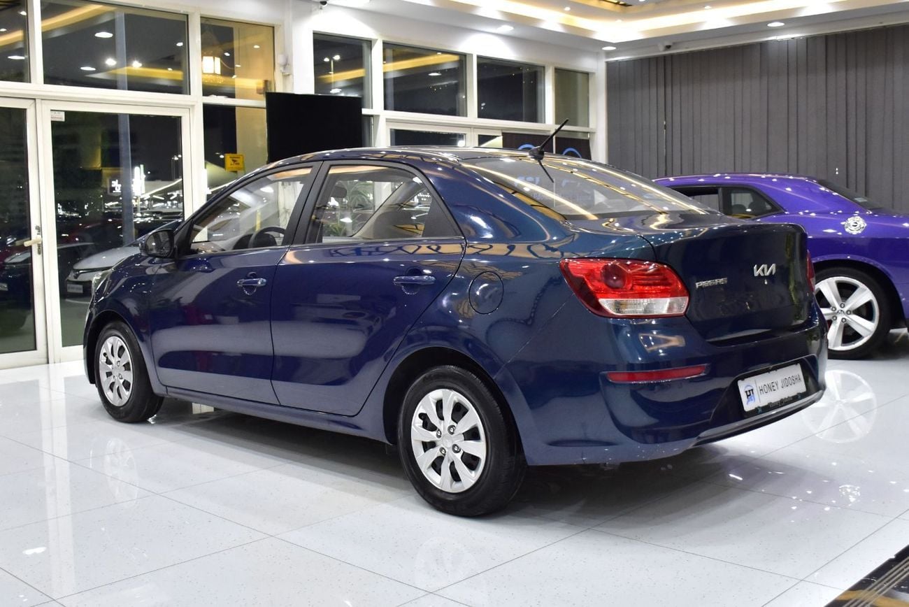 Kia Pegas EXCELLENT DEAL for our KIA Pegas ( 2022 Model ) in Blue Color GCC Specs