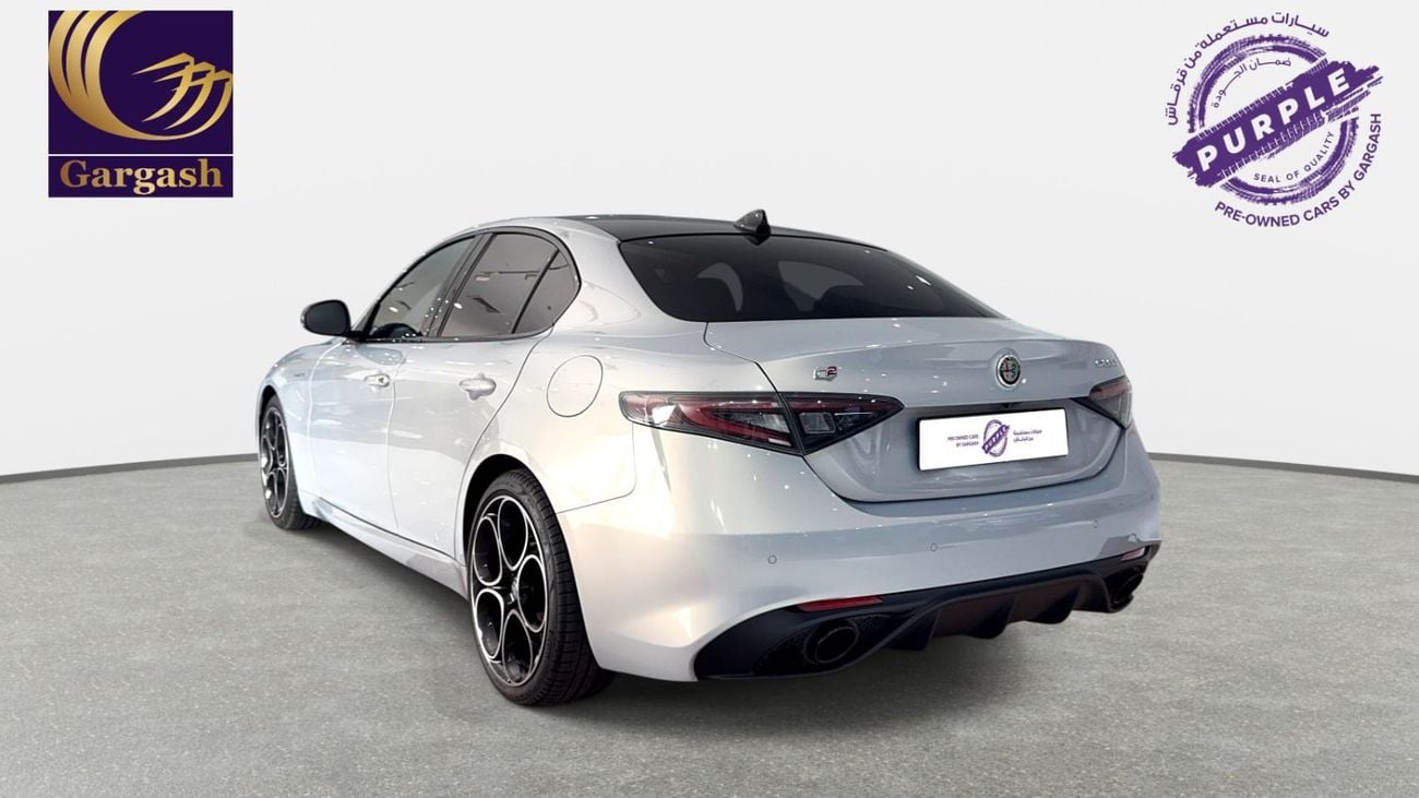 Alfa Romeo Giulia VELOCE | 2025 | 0% DP | AED 2,452/ Month | Gargash Warranty and Service