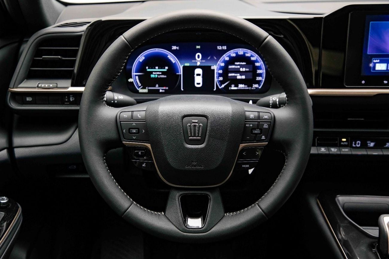 Toyota Crown PLATINUM HEV 2.5L - Precious White Pearl Inside Black | Export Only