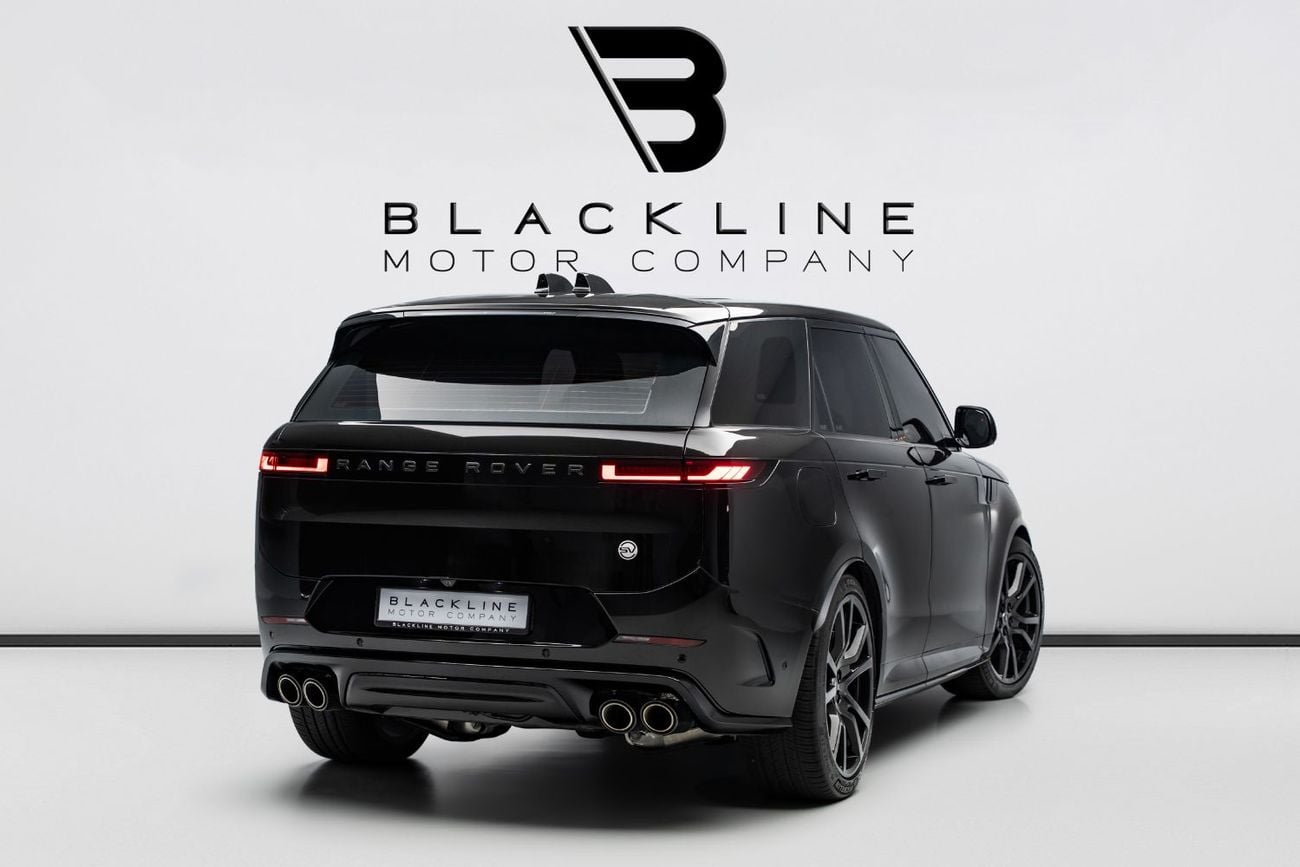 Land Rover Range Rover Sport SV EDITION ONE BUY NOW, PAY 2027 | THE BLACKLINE STANDARD | Al Tayer Warranty + Service Contract, Full Carbon, GCC