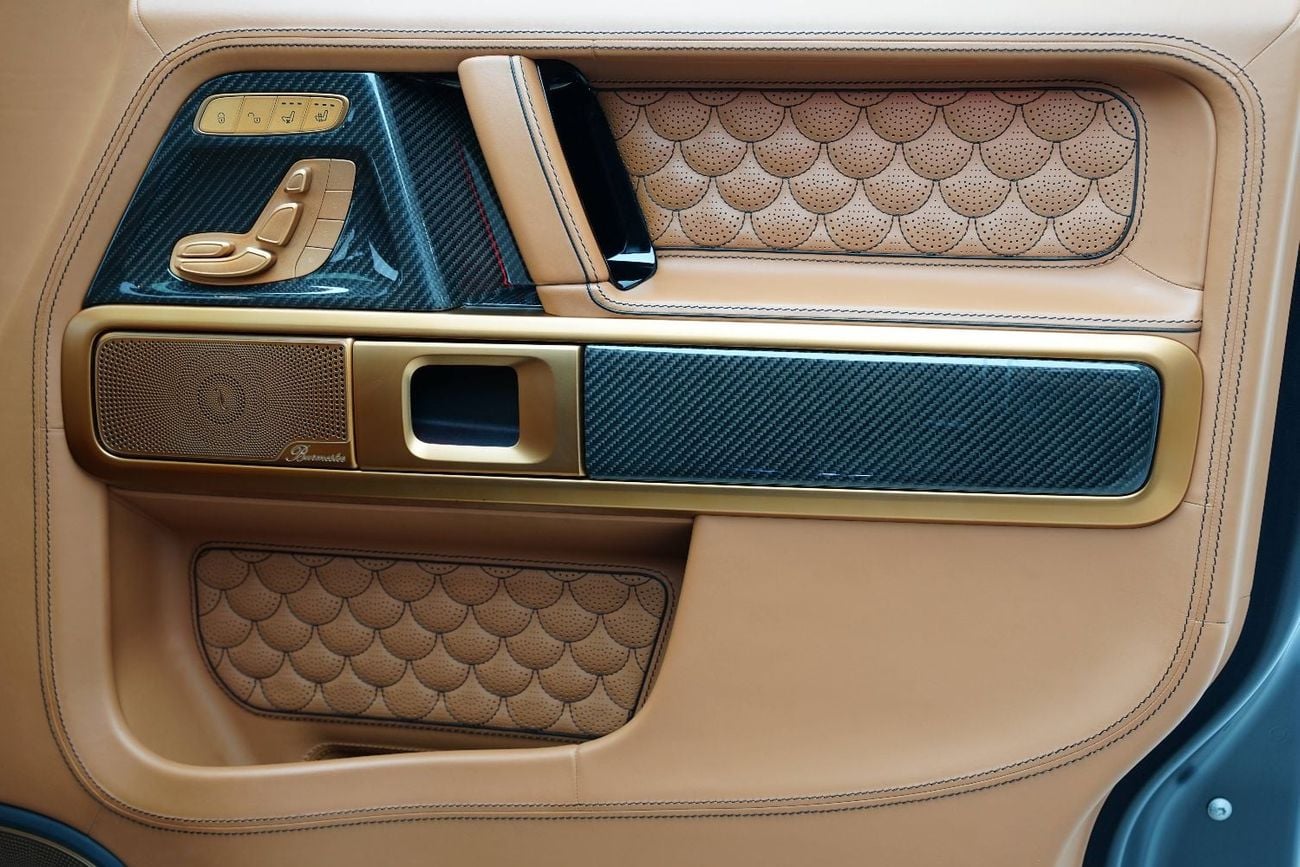 مرسيدس بنز G 63 AMG BRABUS G800 برابوس G800 وايدستار، برابوس الأصلية، حزمة ألياف الكربون الكاملة، زجاج خلفي، ستارلايت!!