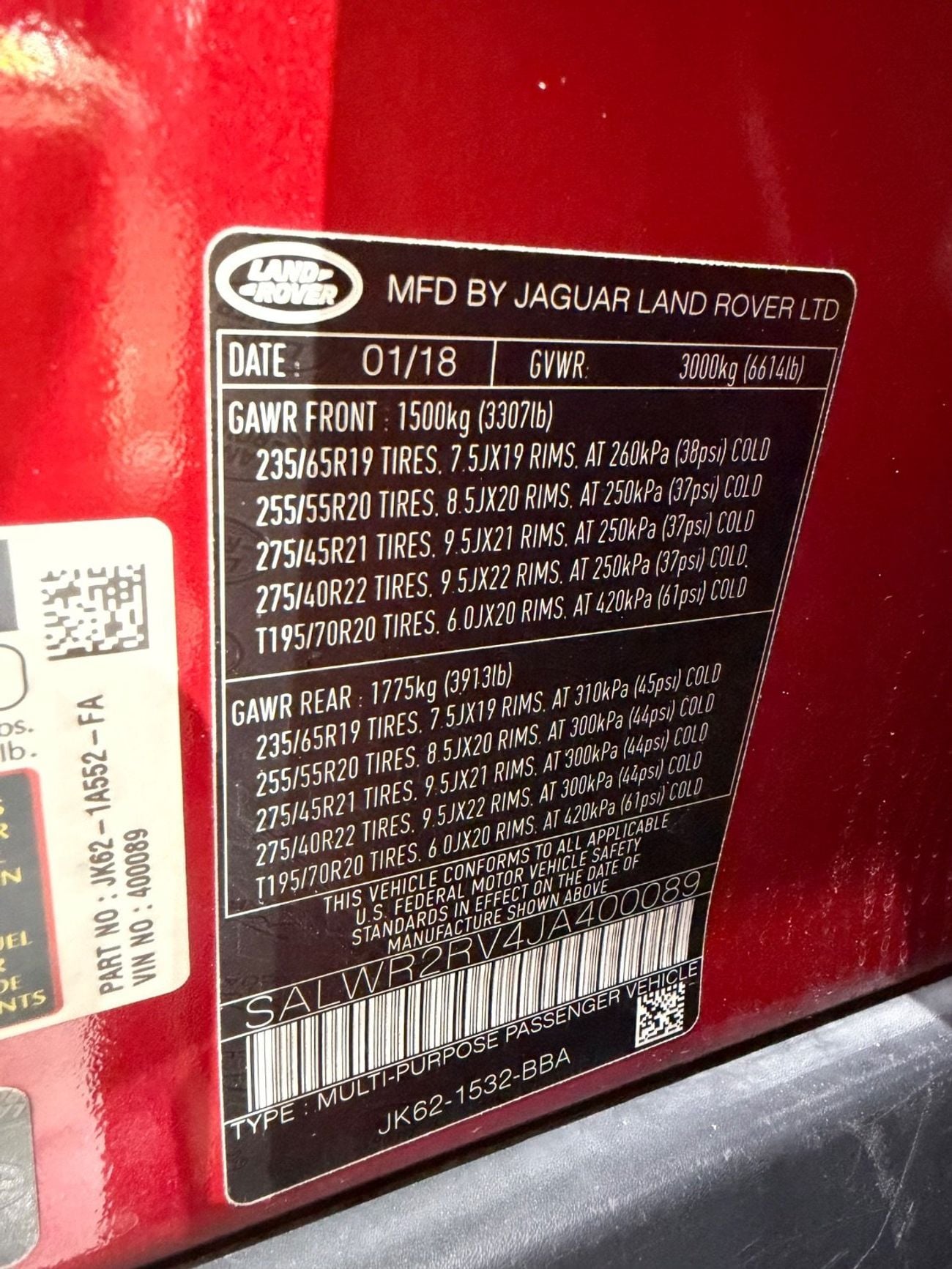 Land Rover Range Rover Sport HSE