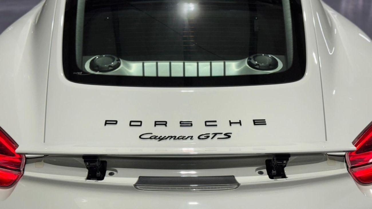 Porsche 718 Cayman 2016 Porsche Cayman GTS GCC with Warranty till Oct 2026