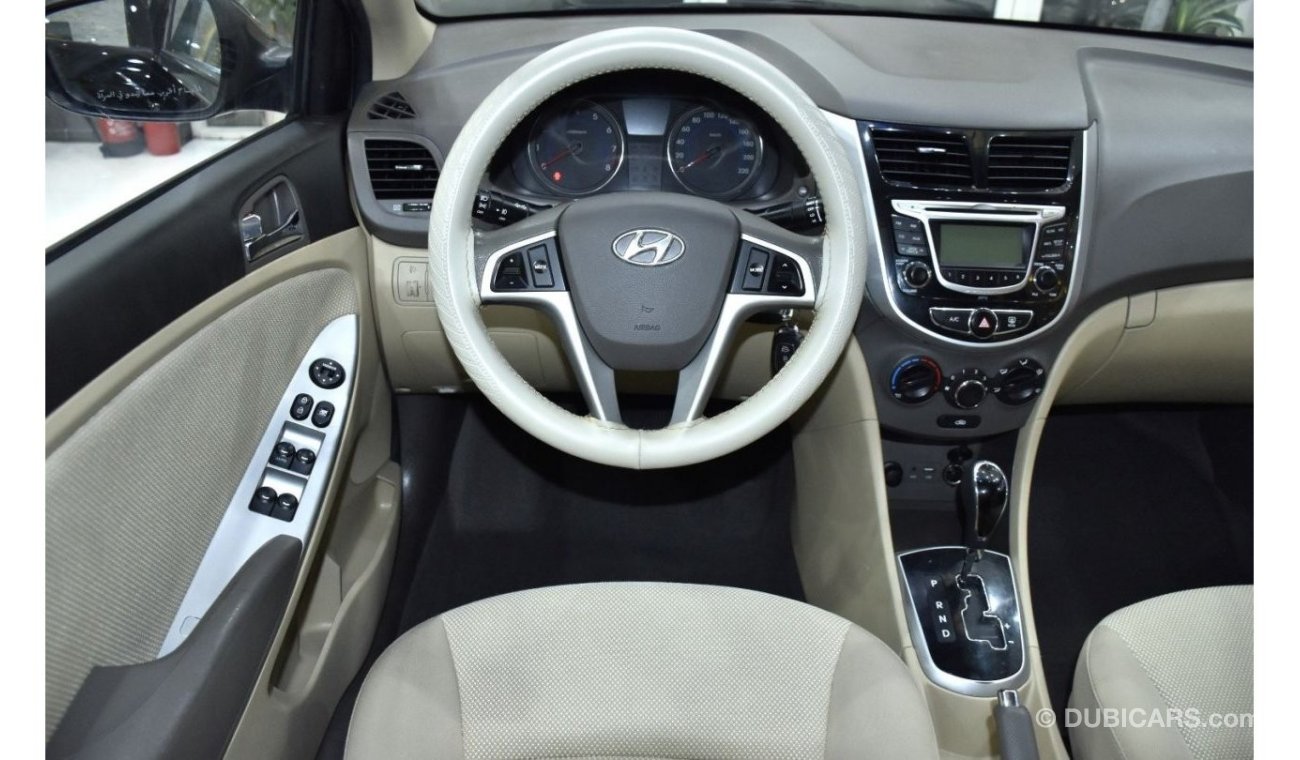 هيونداي أكسنت EXCELLENT DEAL for our Hyundai Accent ( 2014 Model ) in Black Color GCC Specs