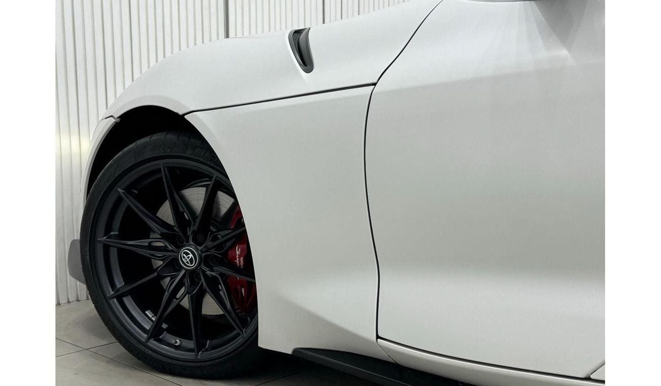 تويوتا سوبرا GR 3.0L A/T 2024 Toyota Supra GR, Toyota Warranty, Carbon Fiber Package, Very Low Kms, GCC