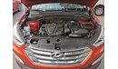 هيونداي سانتا في 2.4L Petrol, Alloy Rims, Touch Screen DVD, Front & Rear A/C ( LOT # 488)