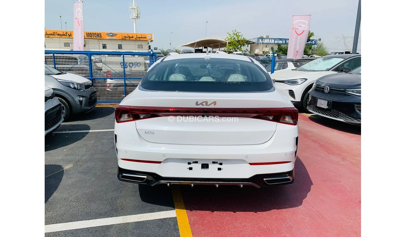 Kia K5 KIA K5 NEW BRAND NEW CAR WITH DUAL A/C WHITE COLOR BEIGE INTERRIOR