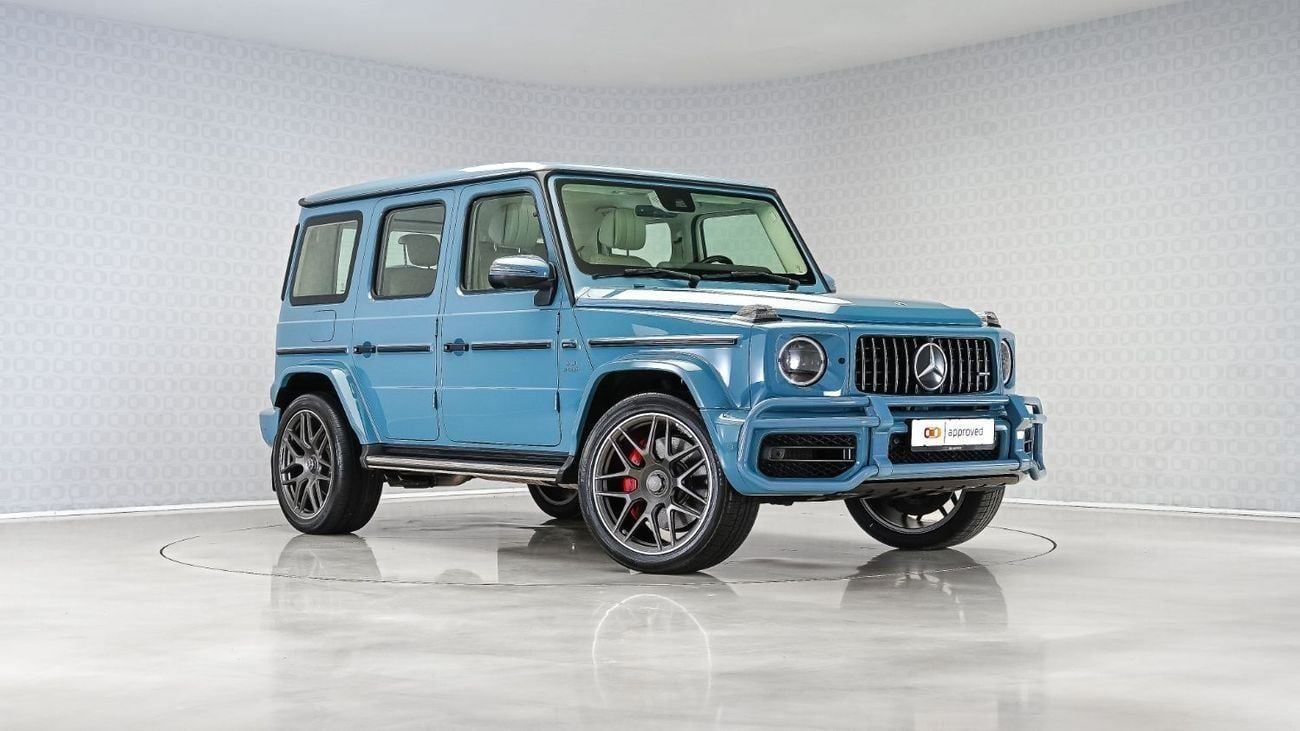 مرسيدس بنز G 63 AMG Std 4.0L UAE's Very Best Example | 2 Years Free Servicing | AED 9,237 Per Month