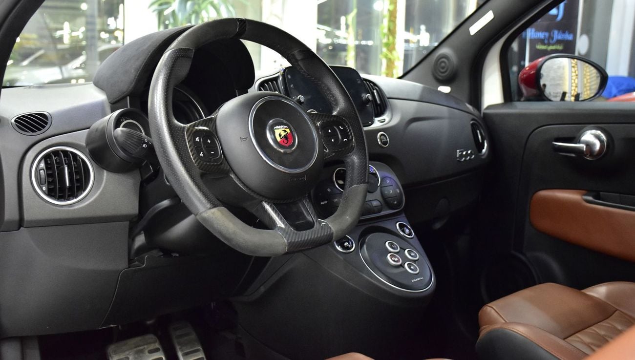 Abarth 595 EXCELLENT DEAL for our Abarth 595 Competizione ( 2022 Model ) in White Color GCC Specs