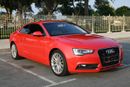 Audi A5 45 TFSI S-LINE - 0% DP - FULL AGENCY MAINTAINED - FIRST OWNER - AUDI A5 COUPE 4WD - GCC SPECS