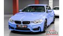 بي أم دبليو M4 CABRIOLET | 2016 | GCC | UNDER WARRANTY