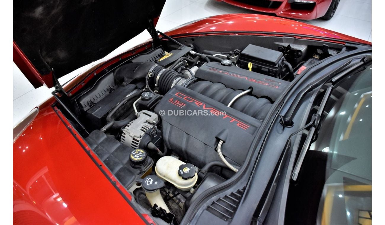 Chevrolet Corvette EXCELLENT DEAL for our Chevrolet Corvette C6 / LS2 V8 Engine ( 2006 Model ) in Red Color GCC Specs