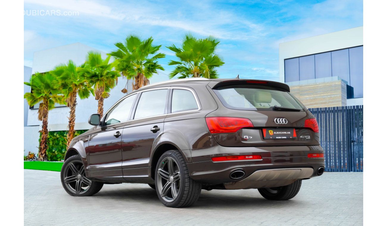 أودي Q7 S-Line | 1,761 P.M  | 0% Downpayment | Excellent Condition!