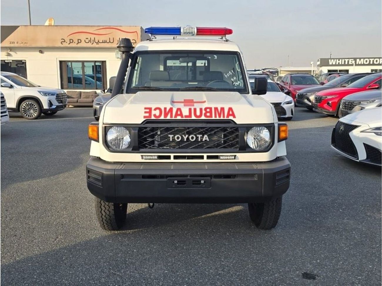 Toyota Land Cruiser 70 HARD TOP 3 DOOR 4.2L DIESEL AMBULANCE MANUAL TRANSMISSION
