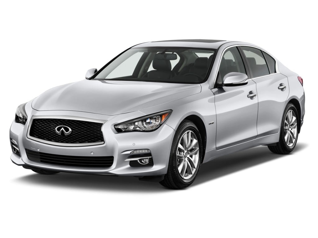 Infiniti Q50 cover - Front Left Angled