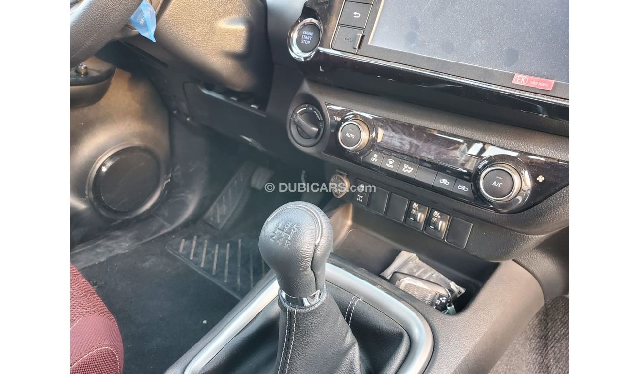 Toyota Hilux Toyota Hilux 2021 model M/T White/Red 2.7L Petrol With Push Start