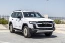 تويوتا لاند كروزر 2026 Toyota Land Cruiser GR-S 3.5L Petrol Twin Turbo AT (White-Red)