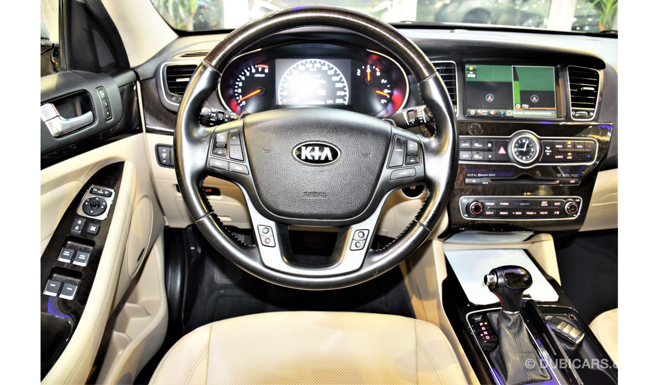 Kia Cadenza 2015 Model!! in Silver Color! GCC Specs