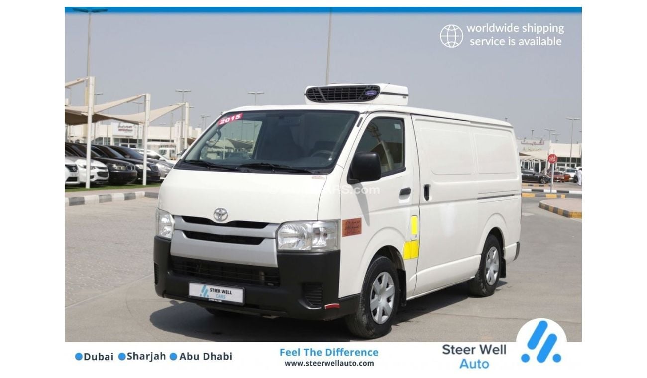 Toyota Hiace 2015 - CHILLER VAN WITH GCC SPECS ((EXCELLENT CONDITION))