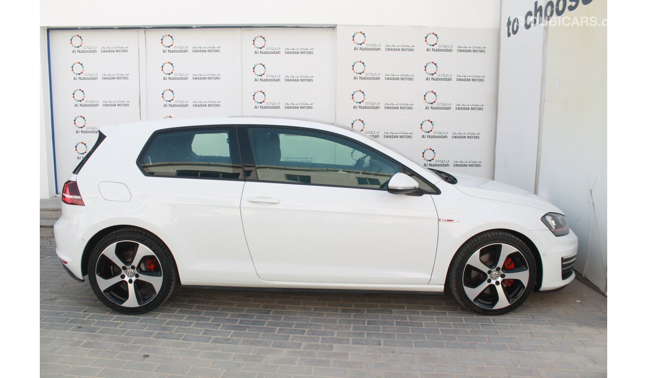 Volkswagen Golf GTI 2 DOOR 2.0L 2016 MODEL WITH REAR CAMERA