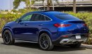 مرسيدس بنز GLE 450 AMG Blue Black4MATIC , كوب , خليجية 2021 , 0 كم , مع ضمان 3 سنوات أو 100 ألف كم