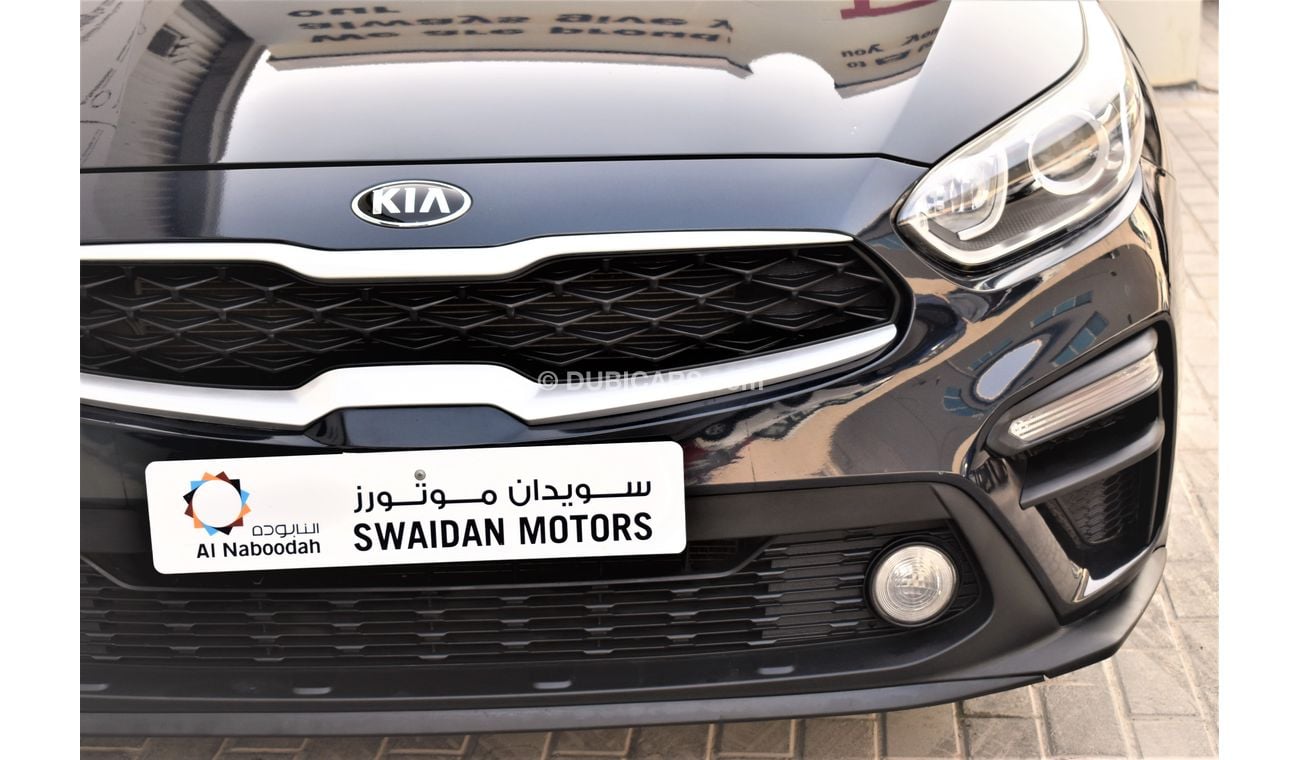 Kia Cerato AED 879 PM 1.6L LX GCC AGENCY WARRANTY UP 2025 OR 150K KM