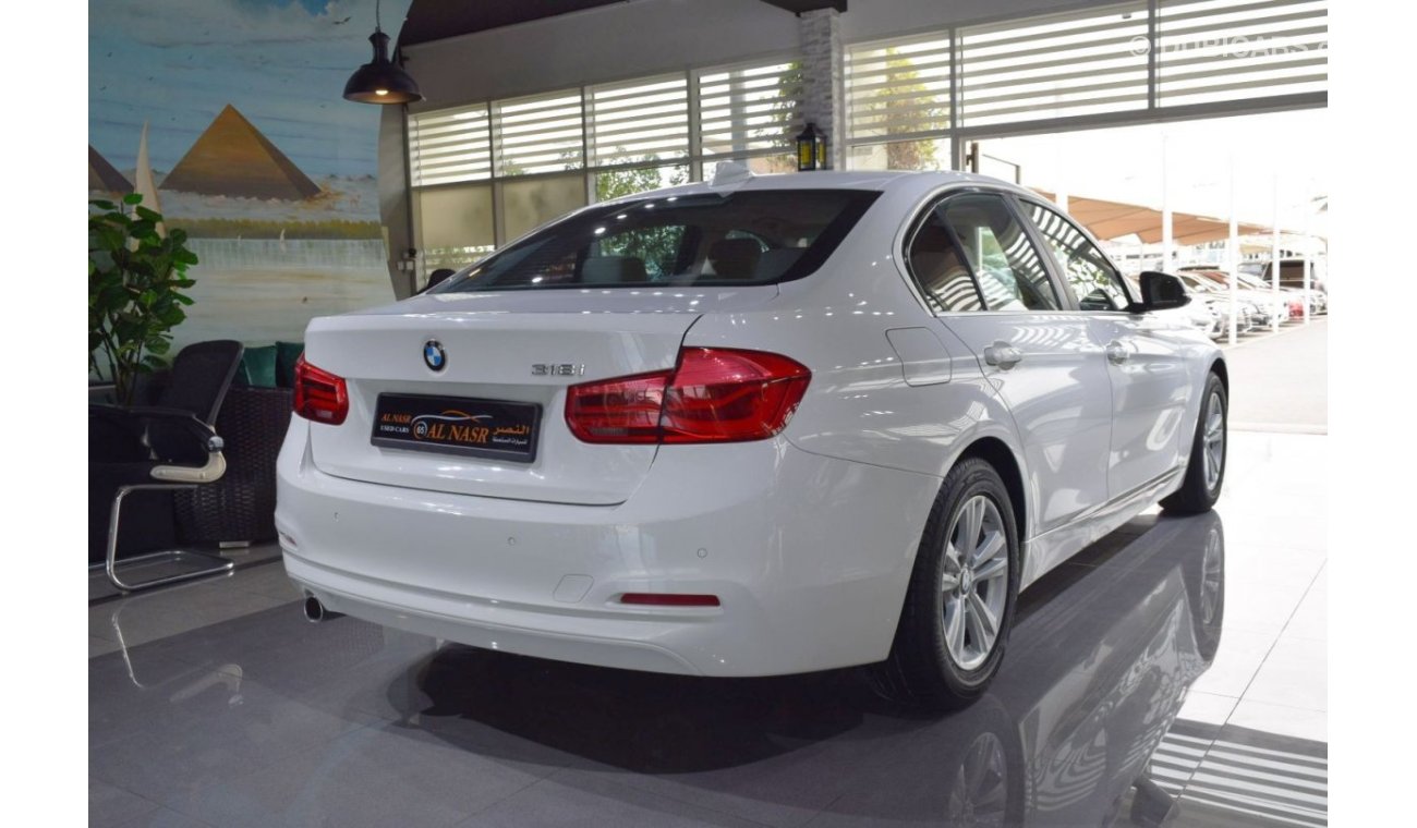 BMW 318i 100% Not Flooded | Exclusive Only 73,000 Kms | GCC Specs | 1.5L | Single Owner | Excellent Condition